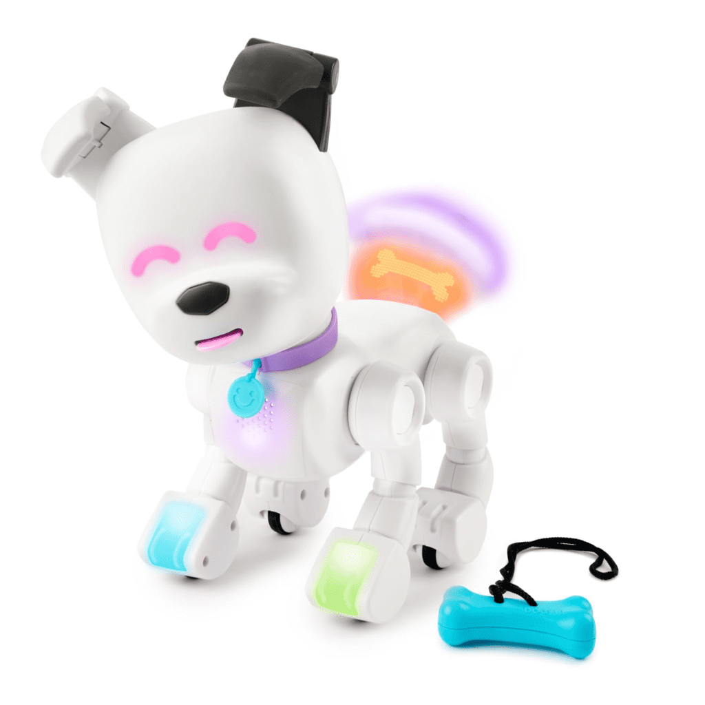 Robot Dog interactive educational on a white background