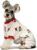 Valentines Day Thermal Rose Pet Pajamas for Dogs By: Fitwarm | Doggie Onesies Puppy Jammies | White Velvet