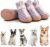 Designer Dog Shoes | Purple Paw Protectors | Anti-Slip Sole