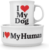 Genuine Fred Howligans – Mug + Dog Bowl – Love Dog, White