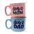 Dog Mom and Dog Dad – Cute Funny Coffee Mug Gift Set for Dog Lovers, Dog Parents – Fur Mama – Unique Fun Gifts for Pet Lovers – Large Sturdy Ceramic Travel Coffee Cups & Mugs with Quotes