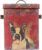 Creative Co-Op Vintage Tin Dog Biscuit Container with Boston Terrier