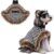 Dog Sweater Cloak | Luxury Dog Poncho | Dog Shawl | Fur Accents