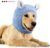 Dog Ear Muffs | Knitted Dog Hat | Winter Pet Ear Cover | Lt Blue