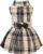 Classic Plaid Dog Dress Cute Puppy Clothes Outfit Small By: PupTeck