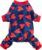 Sweet Heart Dog Pajamas | Velvet Pet Jumpsuit | Dog Onesie